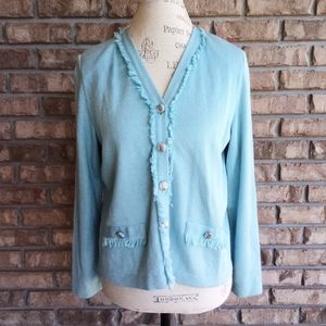 Mita Vintage Long Sleeve Cardigan Sweater.